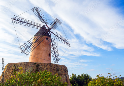 Typical wind mill, Mallorca