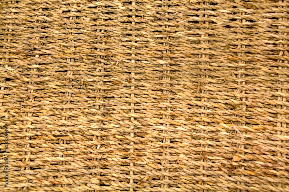 Obraz premium Woven mat texture