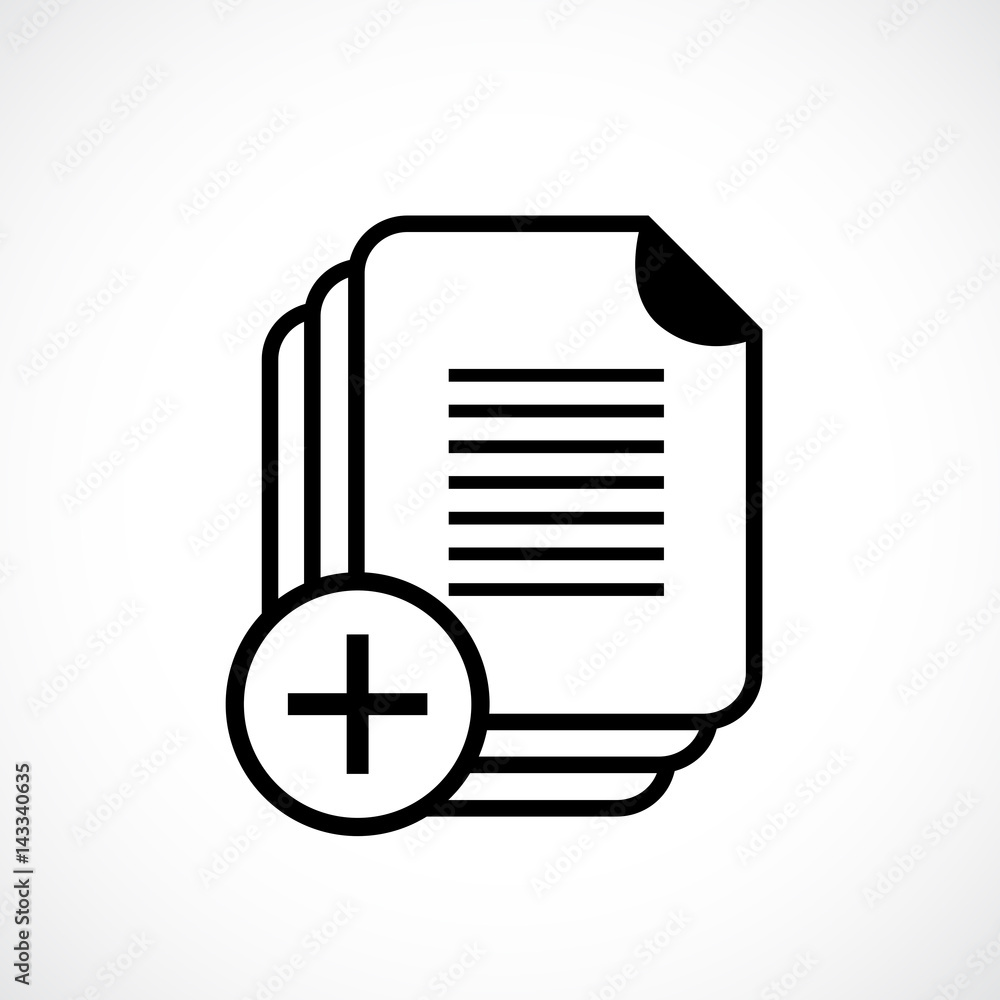 Document copy vector icon Document copy vector icon