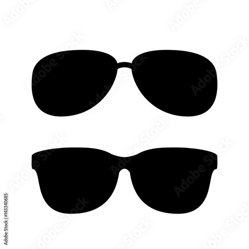 Sunglasses vector icon