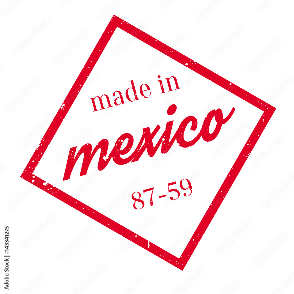 Made In Mexico rubber stamp. Grunge design with dust scratches. Effects can be easily removed for a clean, crisp look. Color is easily changed. Made In Mexico rubber stamp. Grunge design with dust scratches. Effects can be easily removed for a clean, crisp look. Color is easily changed.
