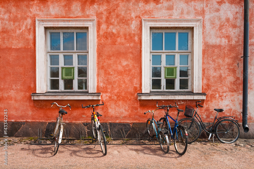Fototapeta premium Soumenlinna, sea fortress built on six islands in Helsinki, Finland