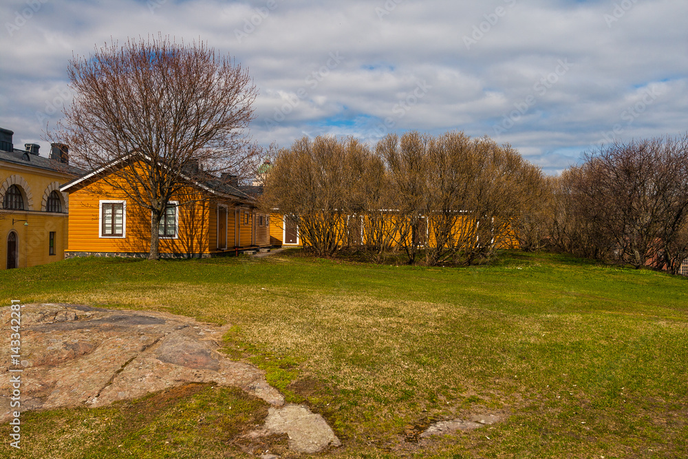 Soumenlinna, sea fortress built on six islands in Helsinki, Finland Soumenlinna, sea fortress built on six islands in Helsinki, Finland