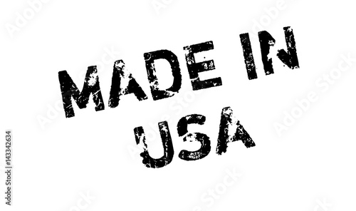 Made In Usa rubber stamp. Grunge design with dust scratches. Effects can be easily removed for a clean  crisp look. Color is easily changed.