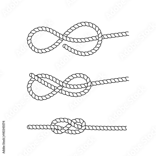 Knot. Vector illustration