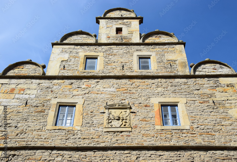 Volutengiebel Schloss Stadthagen