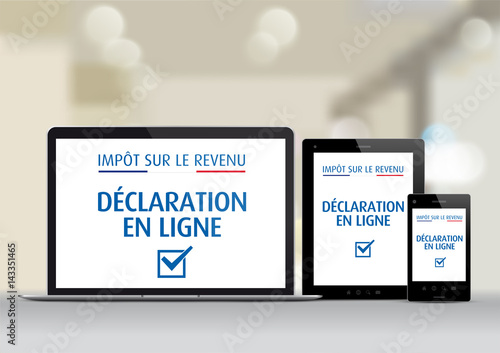 Impôts sur le revenu - Déclaration en ligne