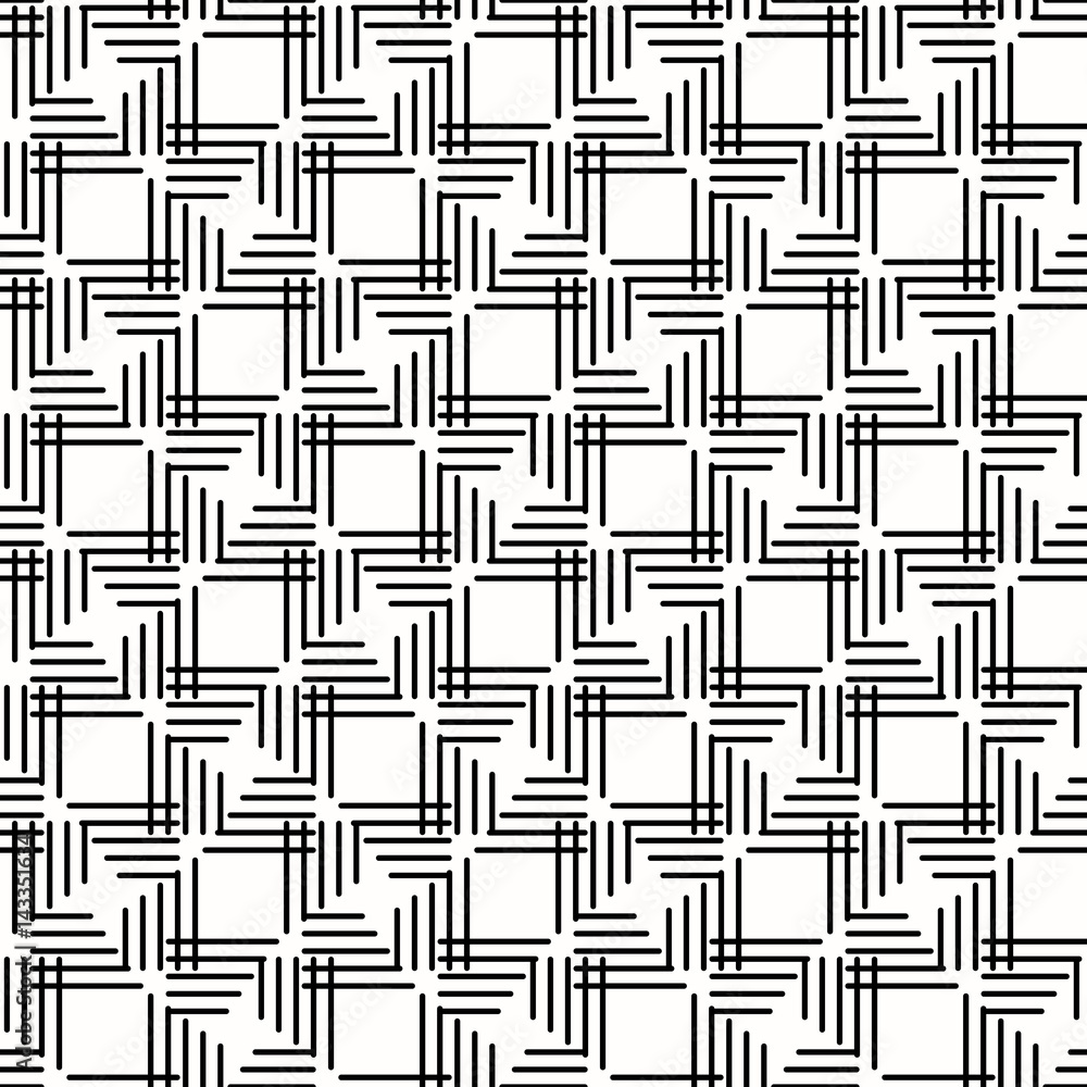 Seamless black and white background for your designs. Modern vector ornament. Geometric abstract pattern Seamless black and white background for your designs. Modern vector ornament. Geometric abstract pattern