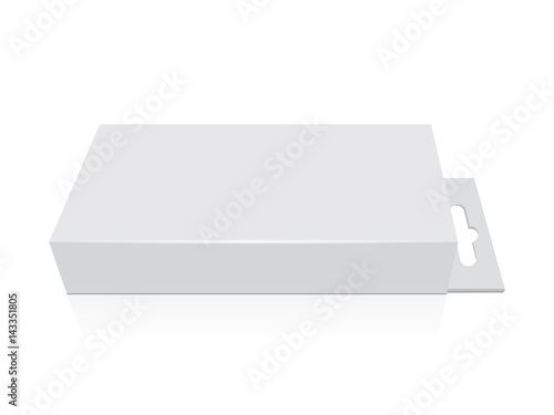 Wallpaper Mural Box for your design and logo. Easy to change colors. Mock Up. Vector EPS10 Torontodigital.ca