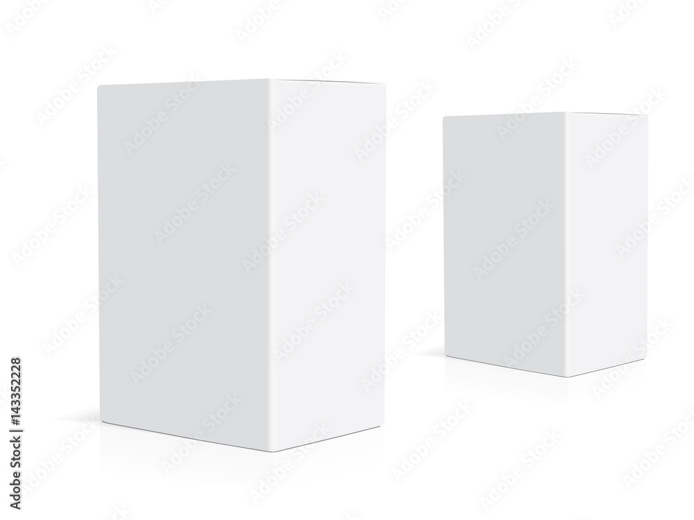 box for your corporate identity. Easy to change colors. Mock Up. Vector EPS10 box for your corporate identity. Easy to change colors. Mock Up. Vector EPS10