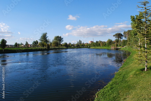 Porsuk river in Eskisehir