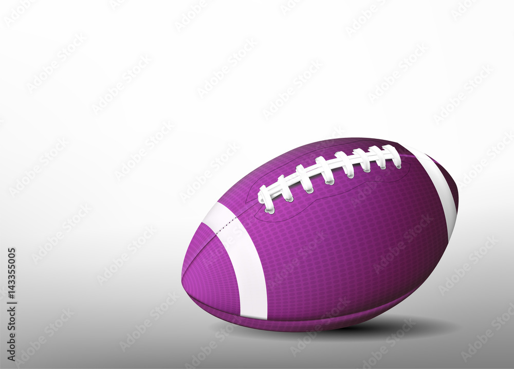 Football ball. 3d sport banner. Football ball. 3d sport banner.