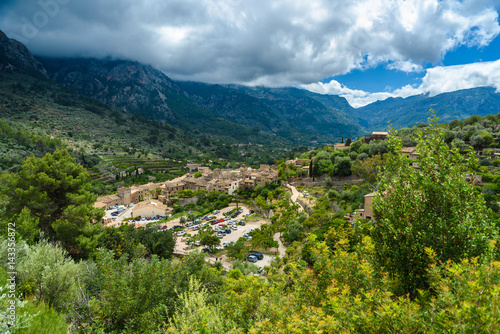 Fornalutx - historical village in the mountains of Mallorca, Spain