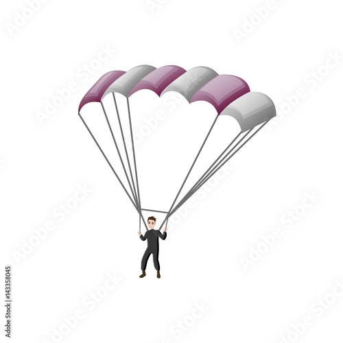 skydiver parachutist
