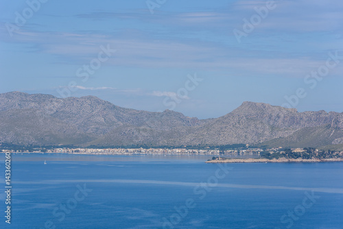 Port de Pollenca - beautiful beach and coast of Mallorca, Spain