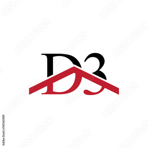D3 initial letter number