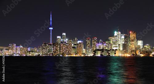 Photography Scenic view at Toronto city waterfront skyline