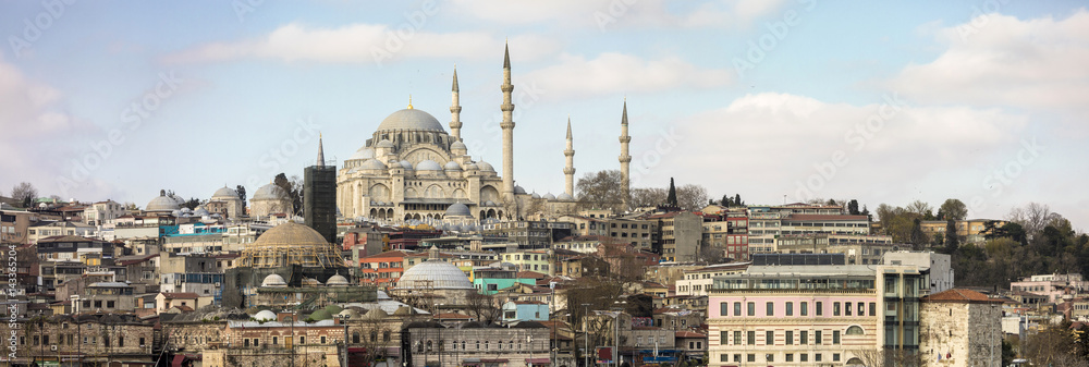 Panorama of Istanbul, Turkey