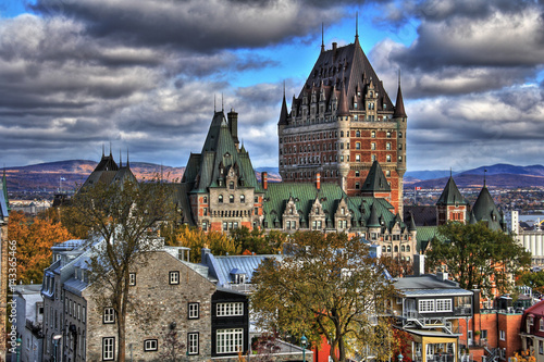 Old Quebec - Canada. High Dynamic Range picture. photo