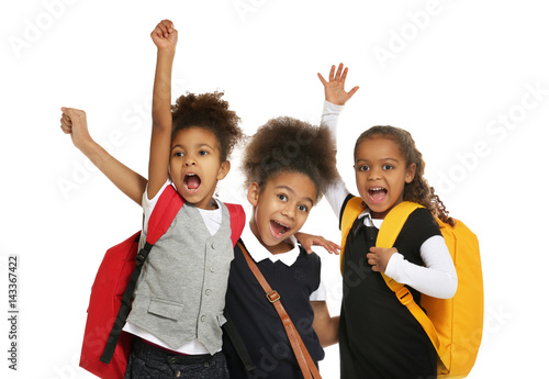 Cute African-American girls...
