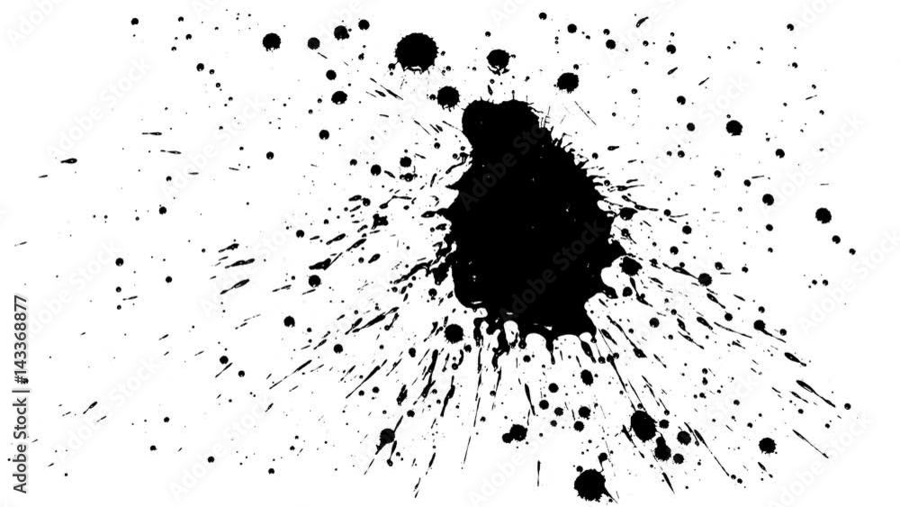 Many ink drops on dry paper 09 Many ink drops on dry paper 09