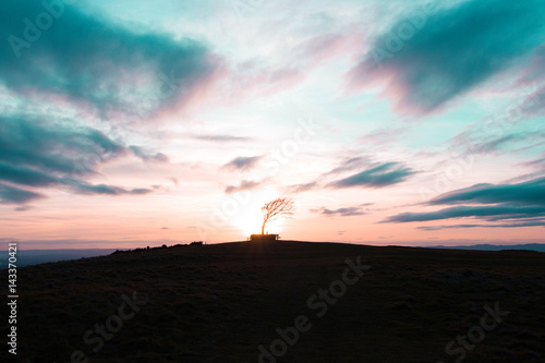Cleeve Hill Sunset photo