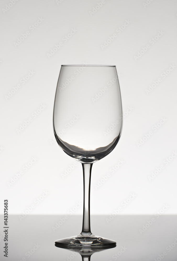 Empty wine glass Empty wine glass