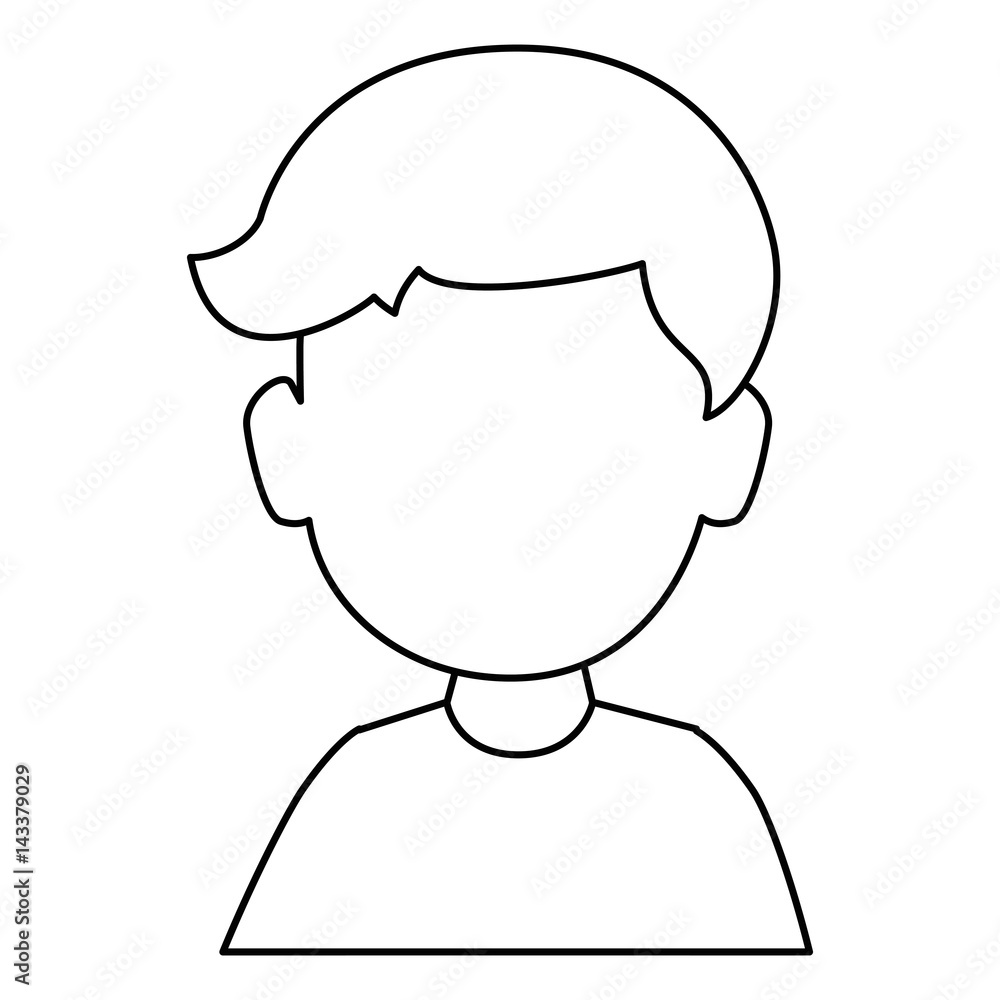 young man avatar character young man avatar character