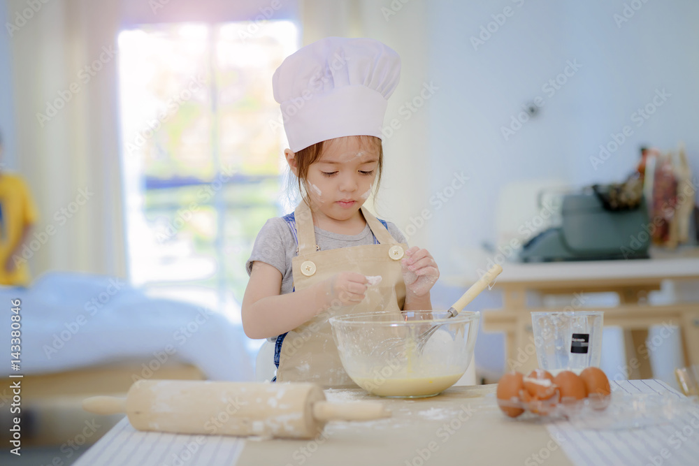 little girl cooking bread practice little girl cooking bread practice
