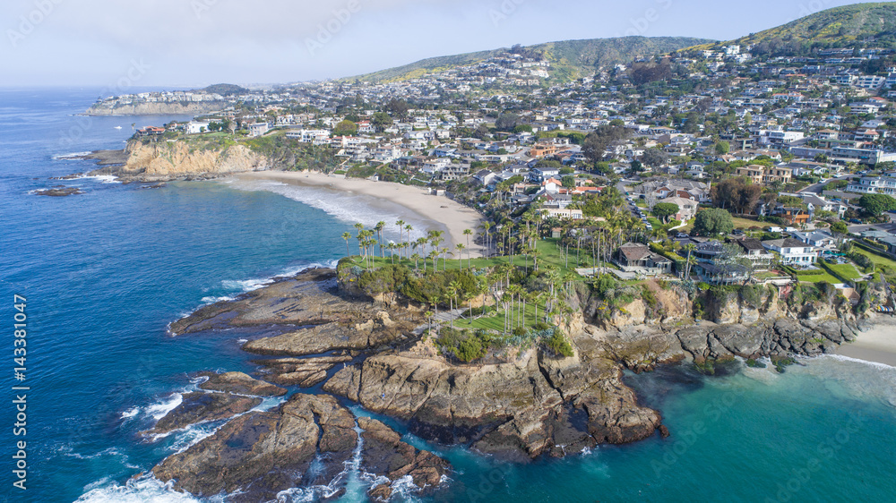Fototapeta premium Beautiful Laguna Beach, Orange County, California 