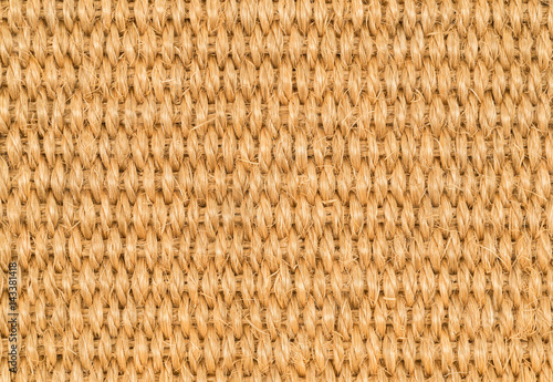 Cuadro en lienzo Hand Woven Sisal Rug Detail.