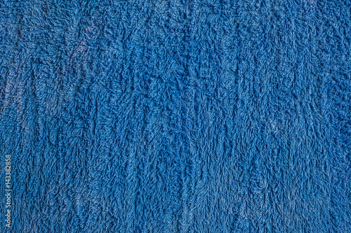blue towel dirty texture, fabric background 