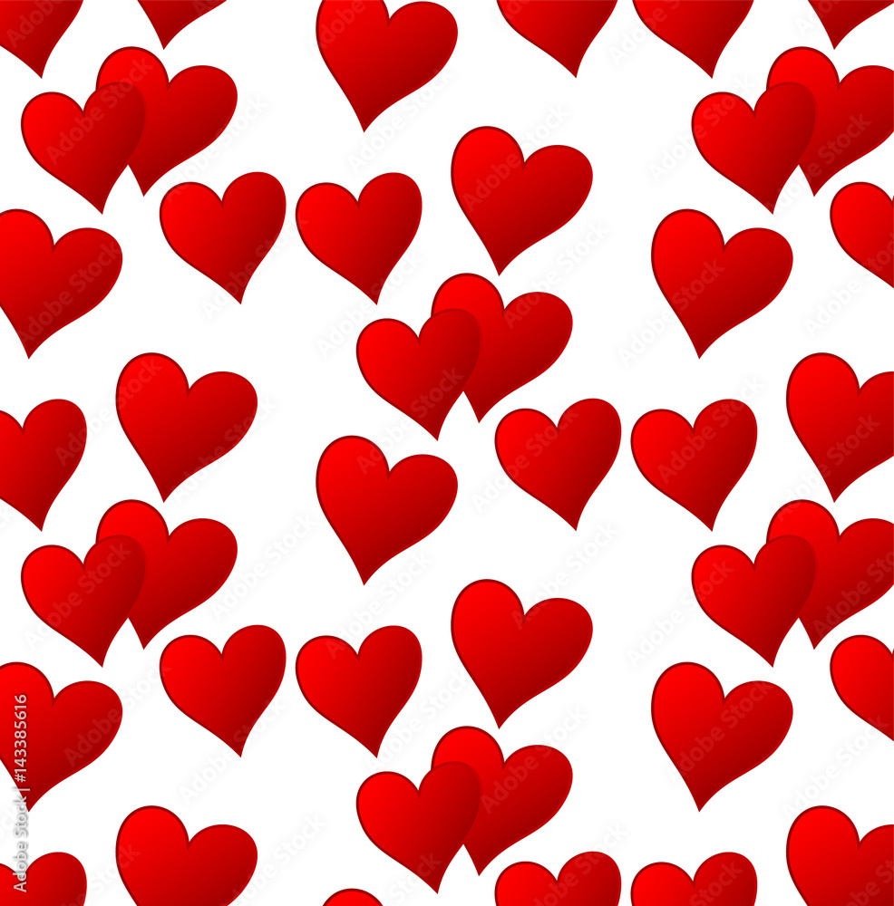 seamless pattern of hearts seamless pattern of hearts