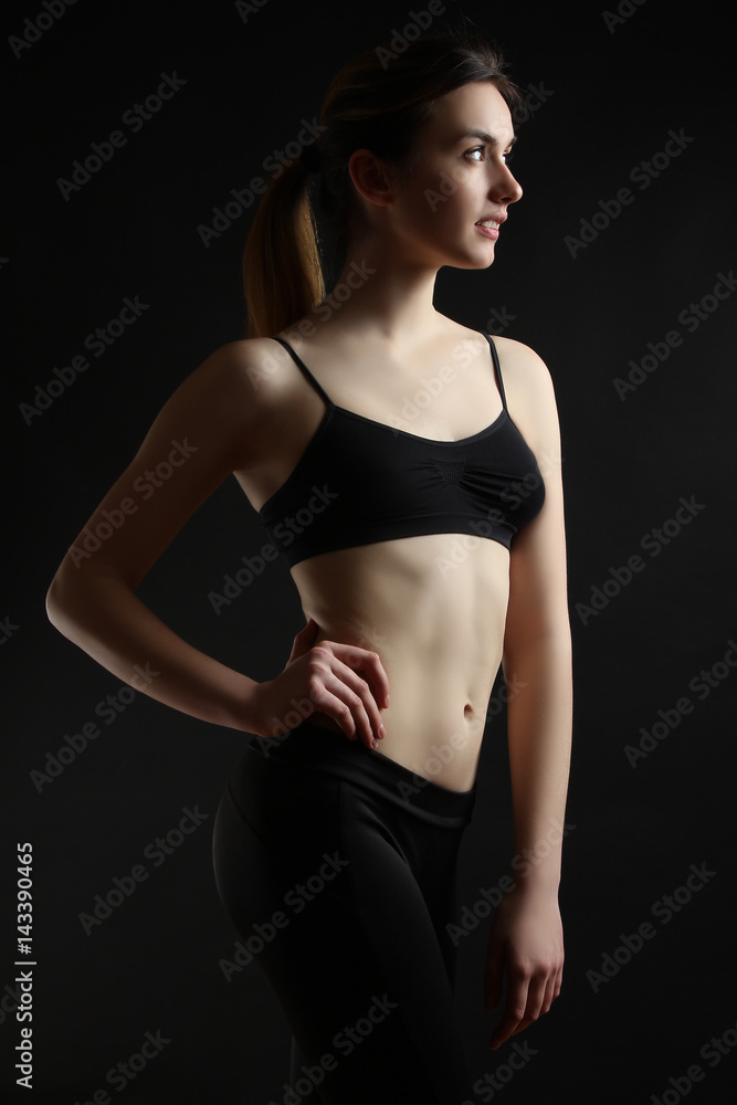 Obraz premium sports girl