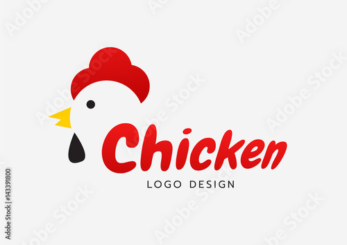 chicken logo design