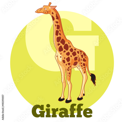 ABC Cartoon Giraffe
