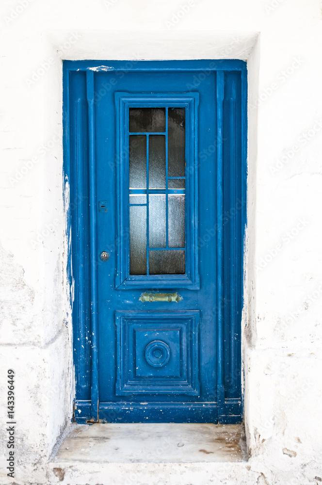 Cycladic Blue Door
