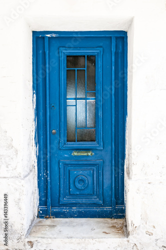 Cycladic Blue Door