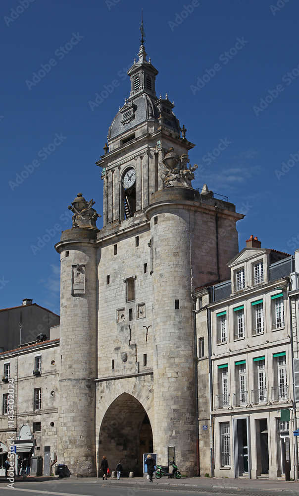 La porte de la Grosse Horloge à La Rochelle