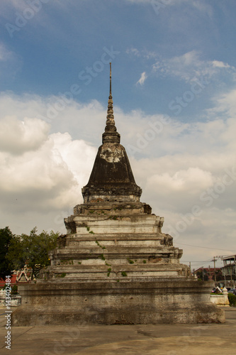 The Ancient pagoda at Wat Yai Phitsanulok  Thailand.