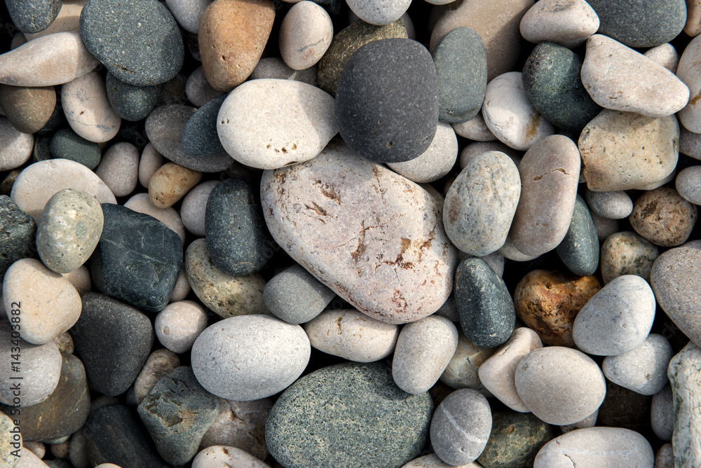 beach stones background