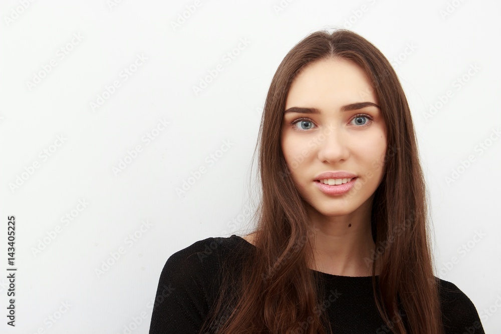 Woman in black dress Woman in black dress