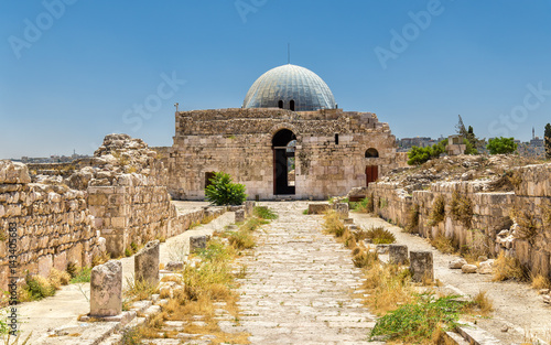 Canvas Print Umayyad Palace at the Amman Citadel