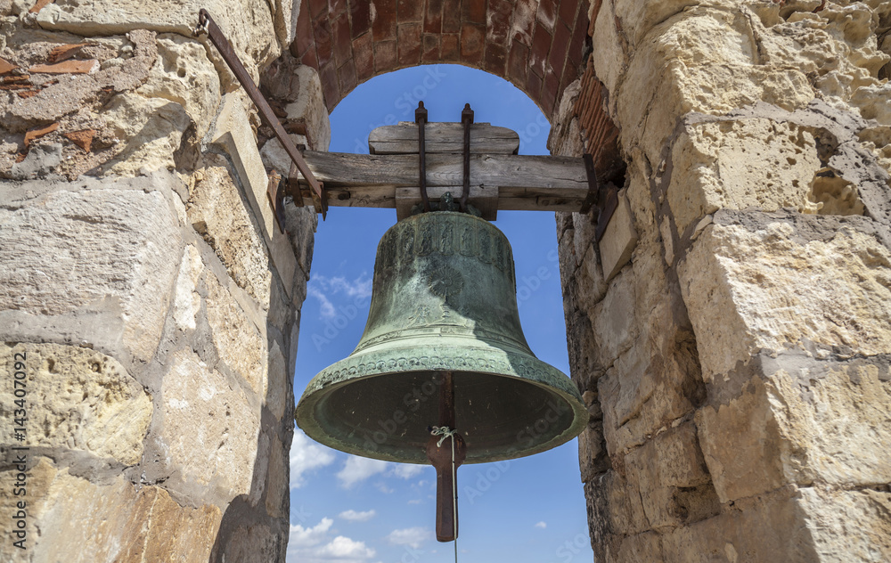 Ancient bell.