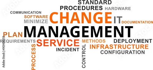 word cloud - change management