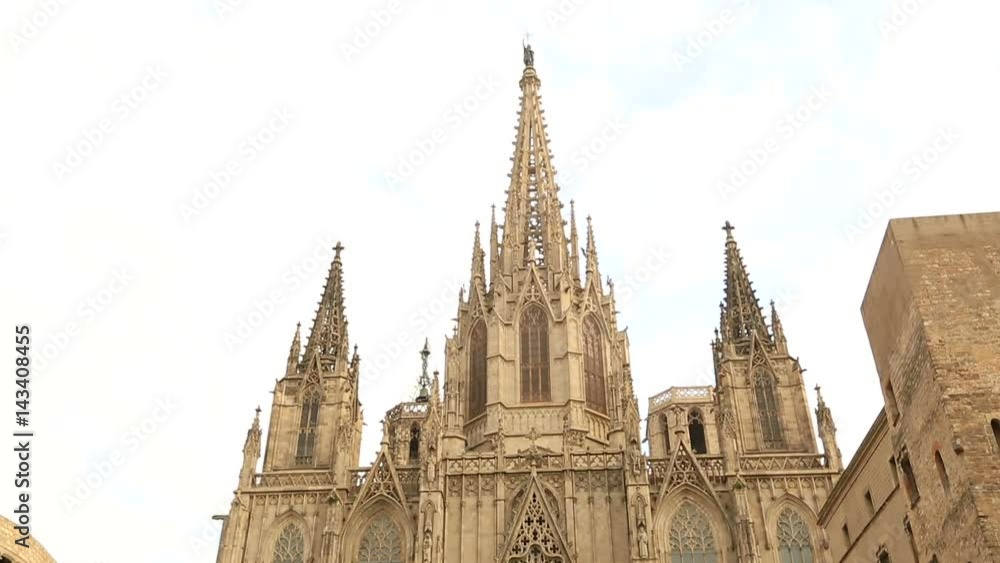 Cathedral of the Holy Cross and Saint Eulalia, Cathedral de Barcelona at Catalonia