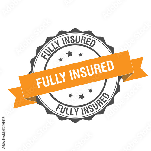 Fully Insured stamp illustration