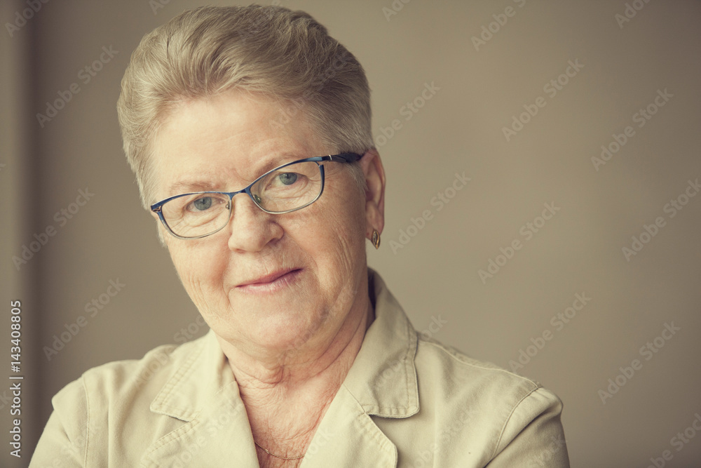 a warm portrait of an adult woman a warm portrait of an adult woman
