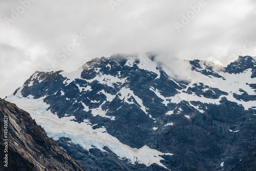 Glacier Peak close-up, Mount Cook, South Island, New Zealand © superjoseph