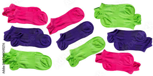 Cuadro en lienzo socks isolated